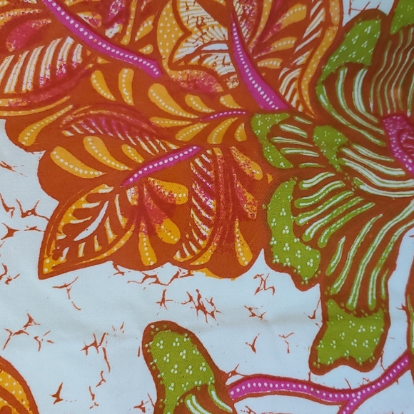 Batik Rayon Mid-Length Caftan - Picture 3 of 4